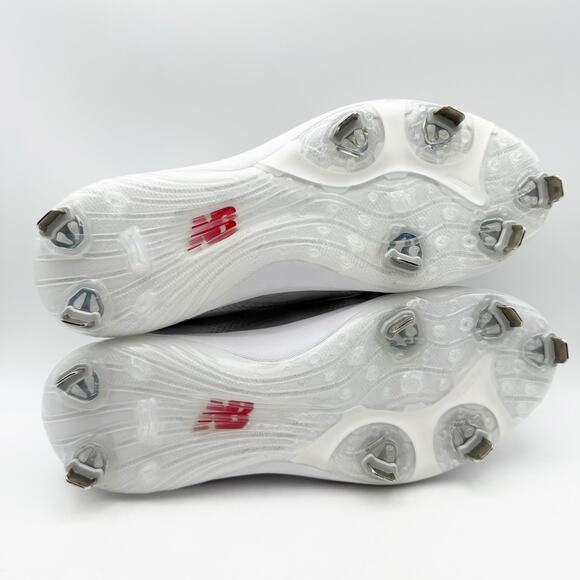 New Balance MENS 11.5 FuelCell 4040v7 Metal Cleats White Black Baseball NWOB main image 8